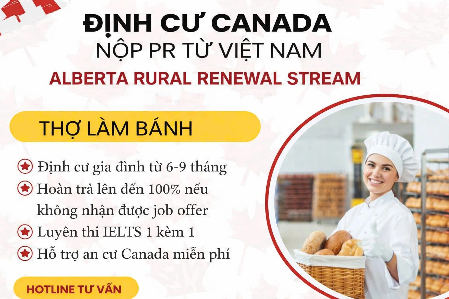 TUYỂN DỤNG ĐỊNH CƯ CANADA  ALBERTA RURAL RENEWAL STREAM (AAIP)  NỘP PR TRỰC TIẾP TỪ VIỆT NAM