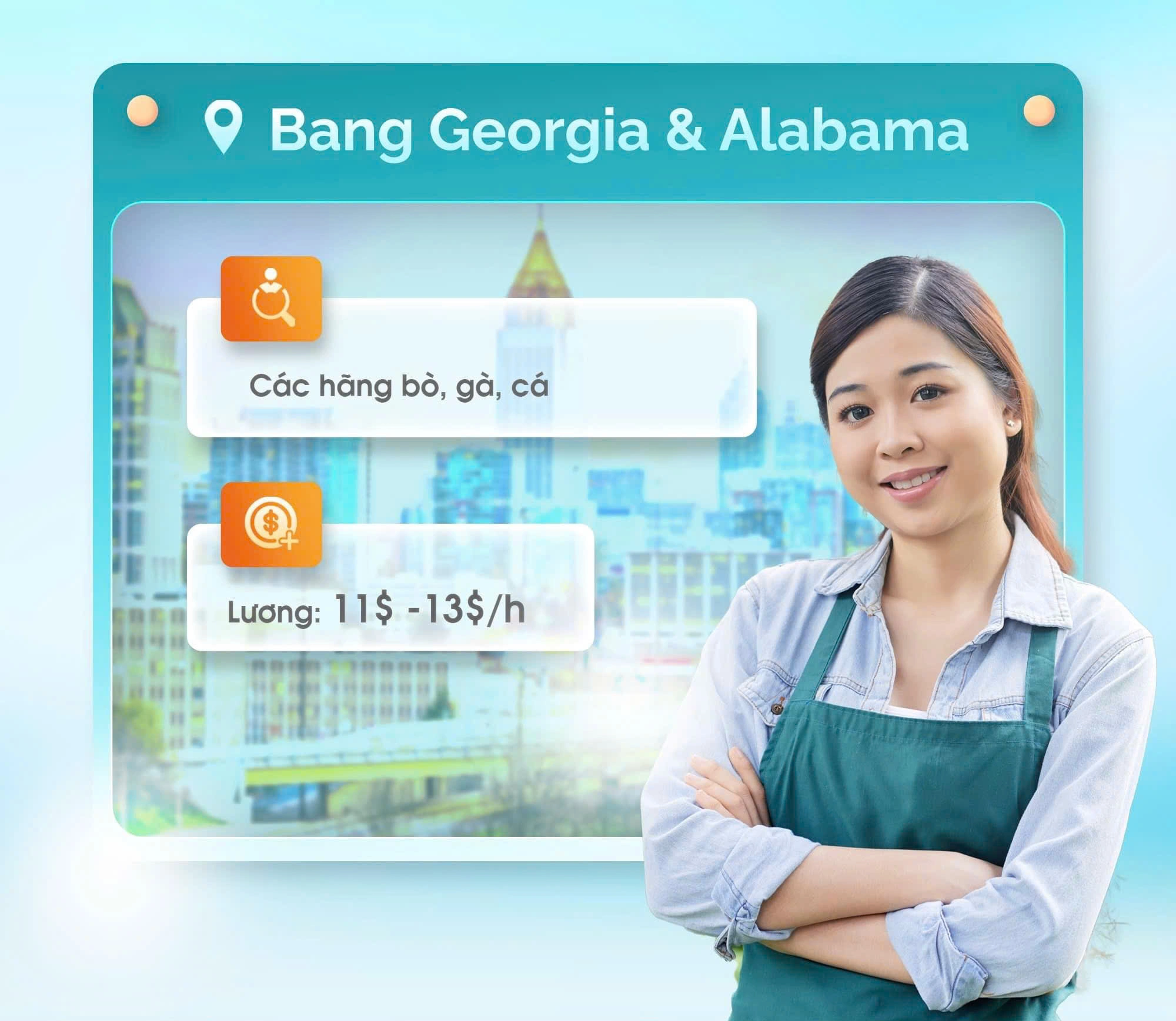 TUYỂN DỤNG ĐỊNH CƯ MỸ DIỆN EB3  Cơ hội làm việc – nhận thẻ xanh cho cả gia đình