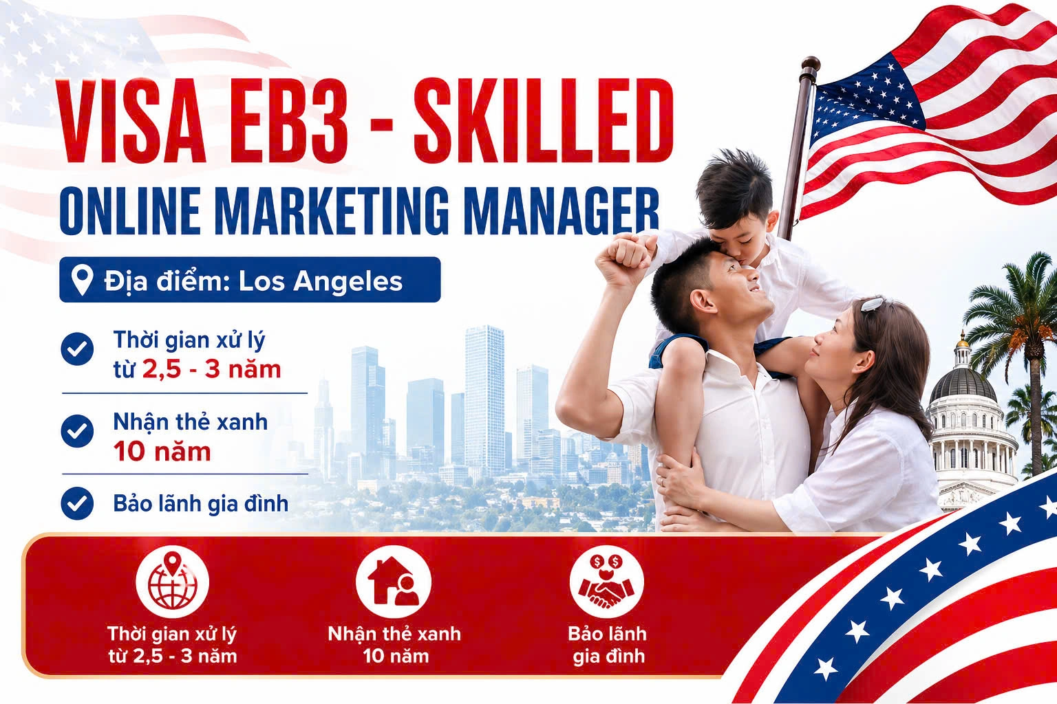 TUYỂN DỤNG EB-3 SKILLED – ONLINE MARKETING MANAGER (MỸ)