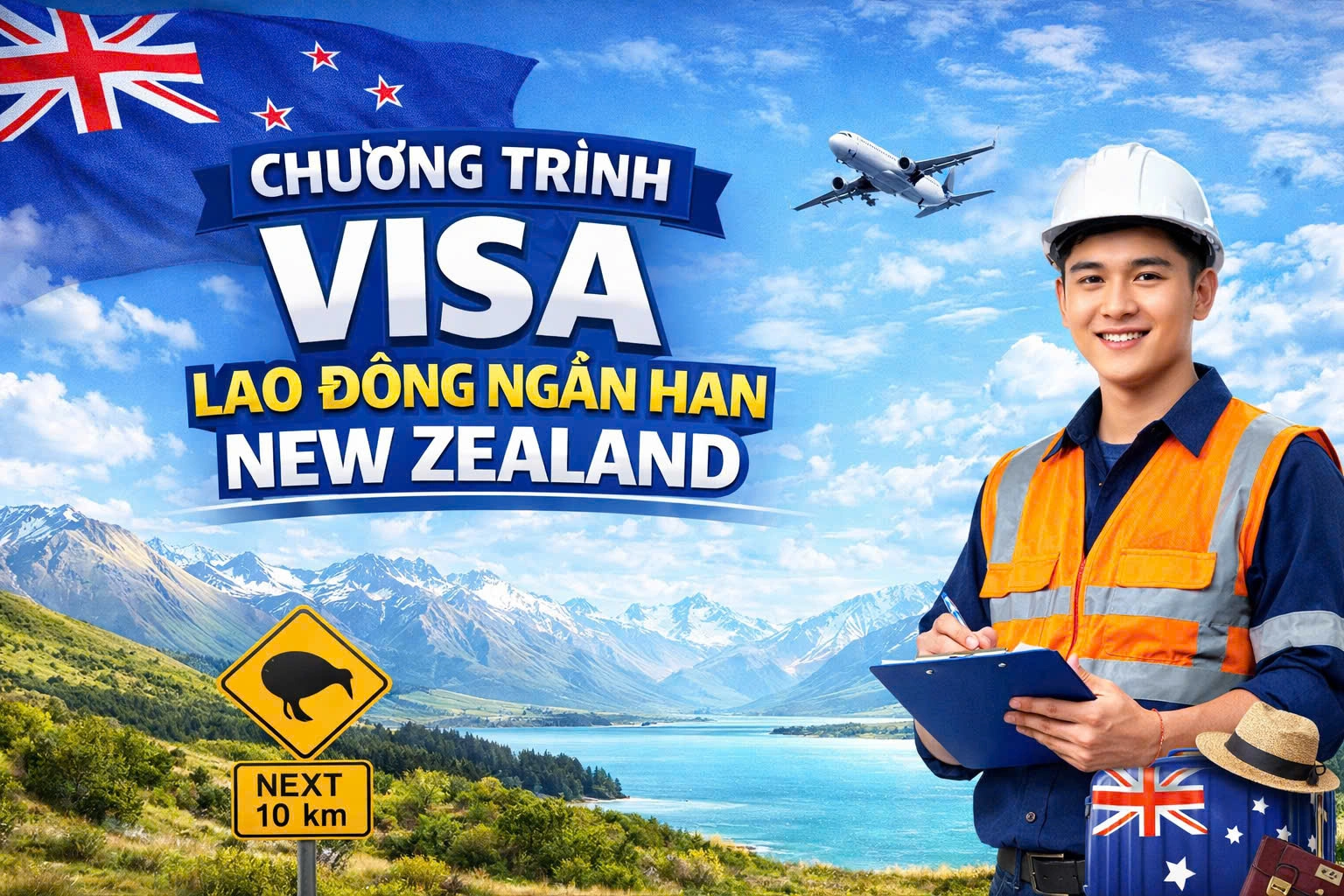 CHƯƠNG TRÌNH LAO ĐỘNG VISA NGẮN HẠN NEW ZEALAND