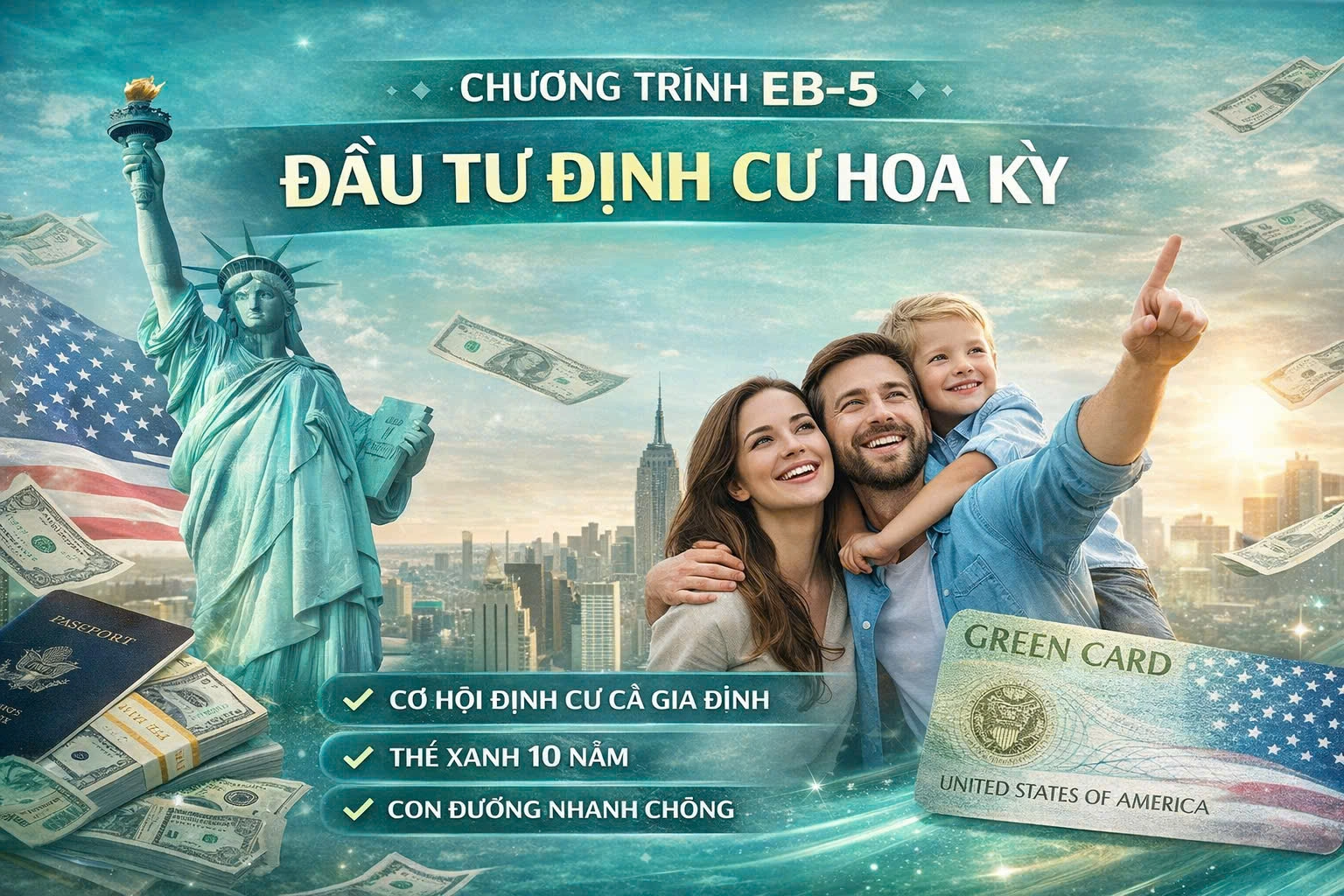 CHƯƠNG TRÌNH EB-5 – ĐẦU TƯ ĐỊNH CƯ HOA KỲ 2026