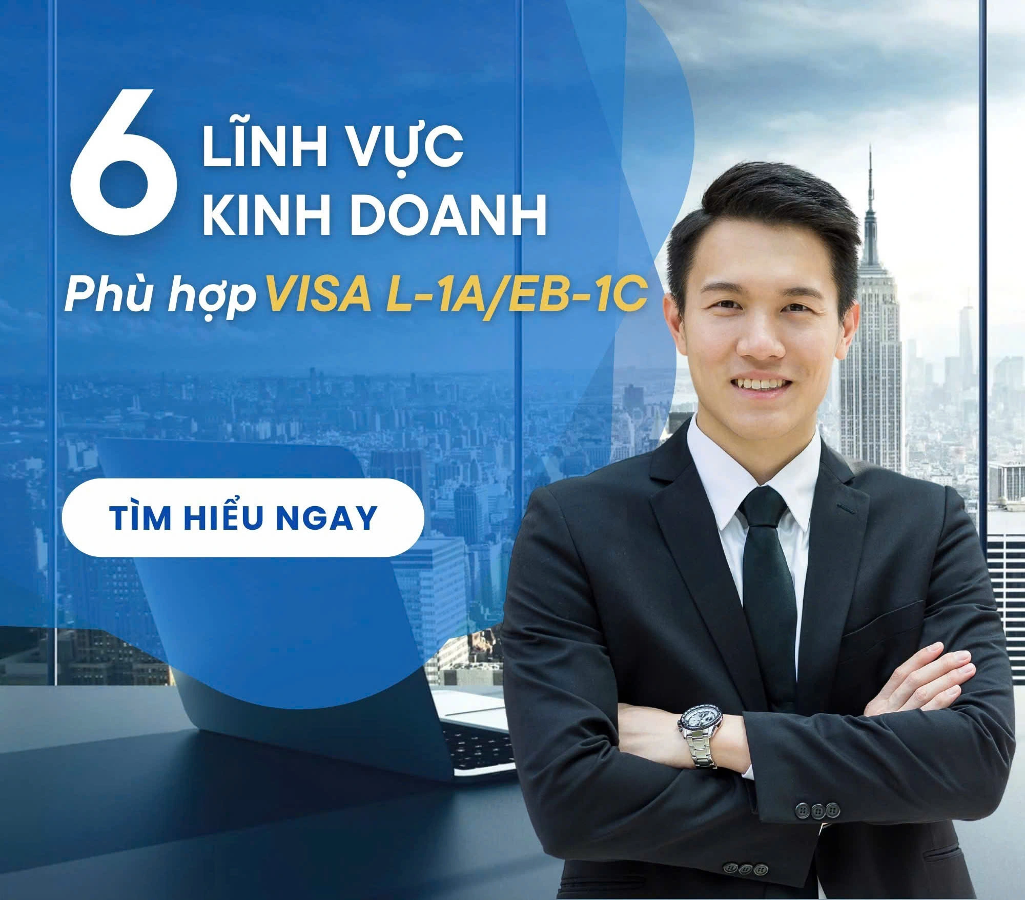 6 LĨNH VỰC KINH DOANH PHÙ HỢP VISA L-1A / EB-1C  Lộ trình định cư Mỹ dành cho doanh nhân & quản lý cấp cao