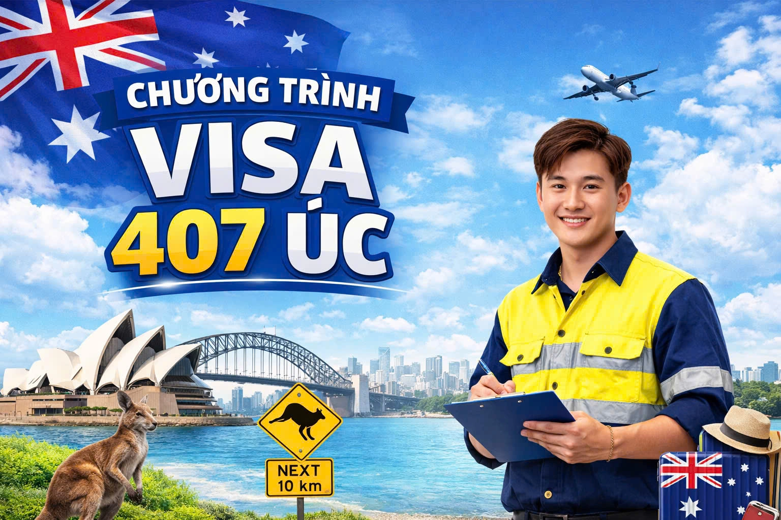 CHƯƠNG TRÌNH VISA LAO ĐỘNG 407 ÚC